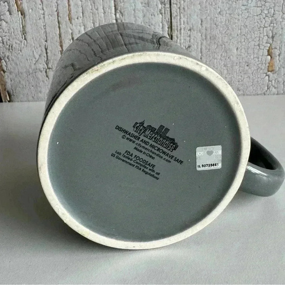 I ❤ NY Grey Coffee Tea Mug Authentic City Merchandise I Love New York - Picture 4 of 6